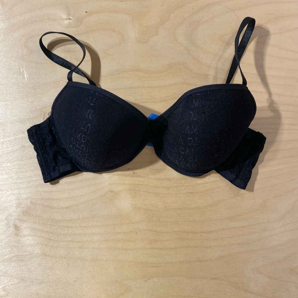Vince Camuto Black Women's Underwire Bra 38 C (QG)